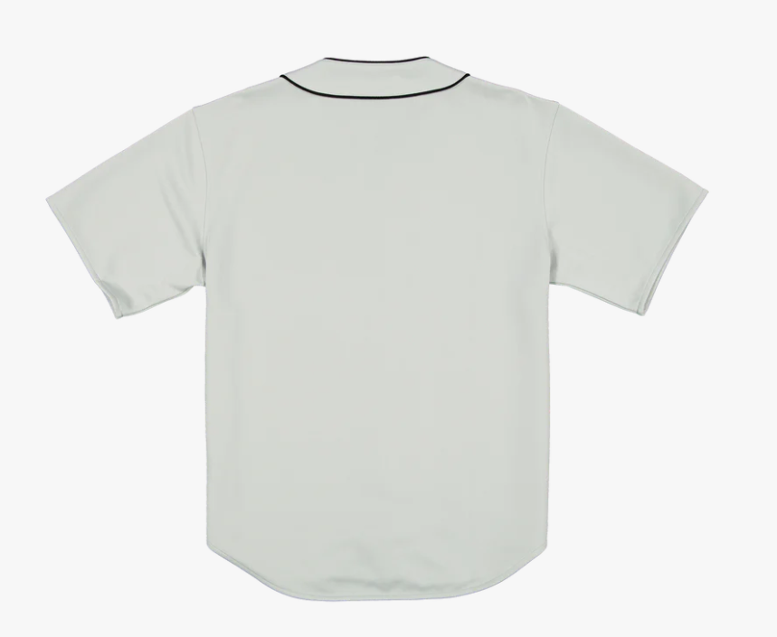 Piping Full-Zip Baseball Navy Jersey