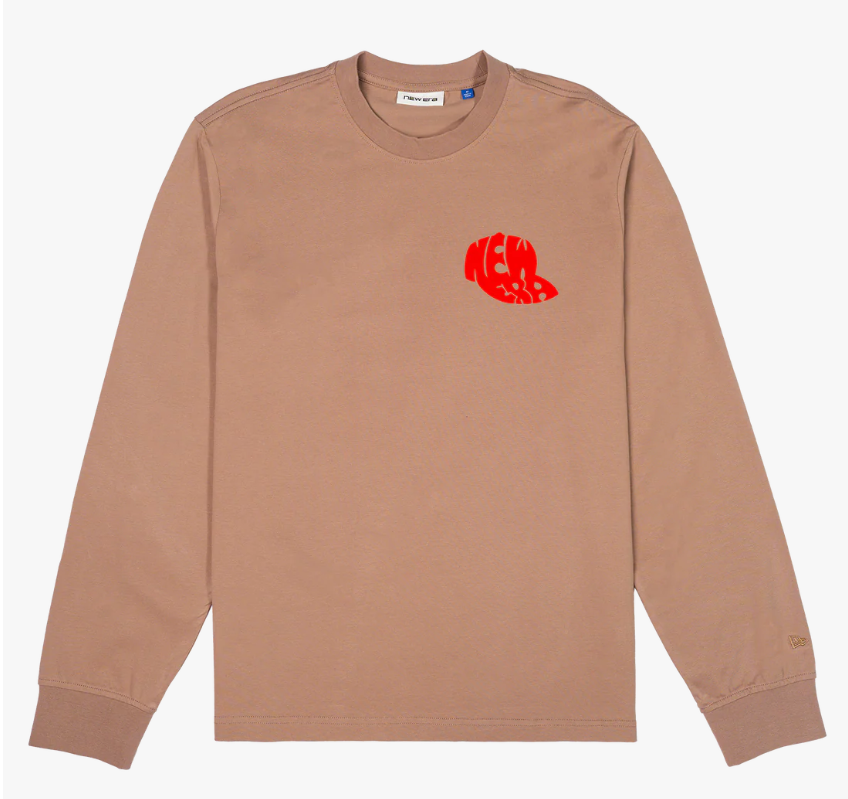 59FIFTY Archivist Taupe Gray Long Sleeve T-Shirt