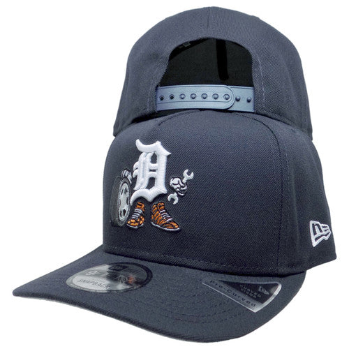 Detroit Tigers New Era Cartoon Edition 9Fifty AF Snapback - Navy, White, Orange