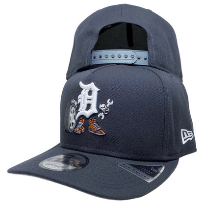Detroit Tigers New Era Cartoon Edition 9Fifty AF Snapback - Navy, White, Orange