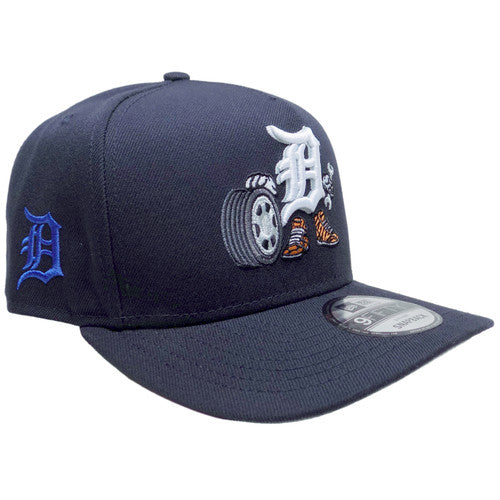 Detroit Tigers New Era Cartoon Edition 9Fifty AF Snapback - Navy, White, Orange