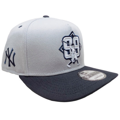 New York Yankees New Era 99 Judge 9Fifty AF Snapback - Gray, Navy, White