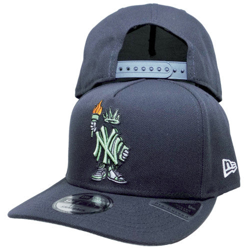 New York Yankees New Era Cartoon Edition 9Fifty Snapback - Navy, Green, Orange