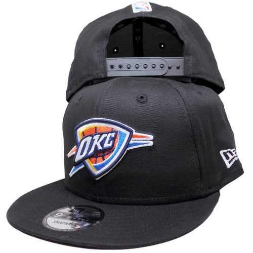 Oklahoma City Thunder New Era Basic 9Fifty Snapback - Black, Orange, Blue