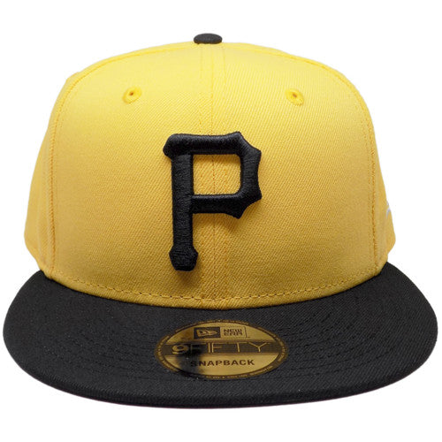 Pittsburg Pirates New Era 2025 Evergreen 9Fifty Snapback - Gold, Black, Gray