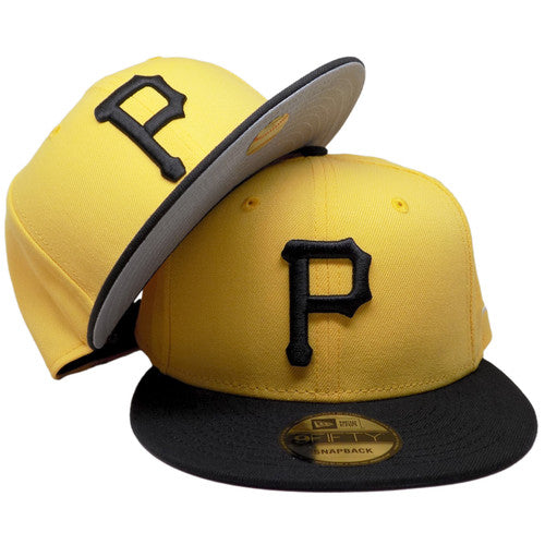 Pittsburg Pirates New Era 2025 Evergreen 9Fifty Snapback - Gold, Black, Gray