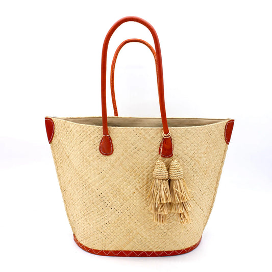 Shebobo Santa Ynez Small Straw Tote